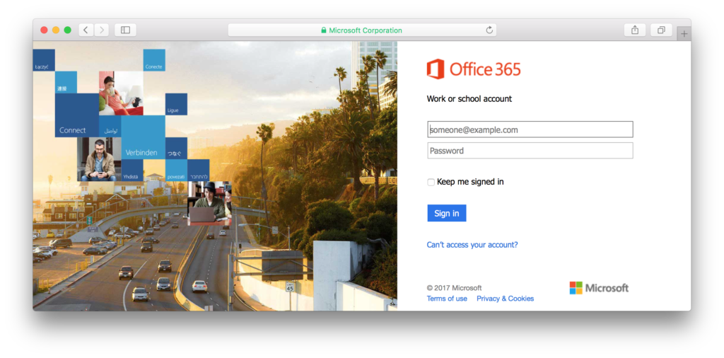 Microsoft office 365 subscription login